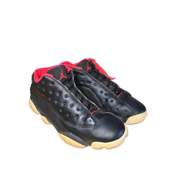 Nike Air Jordan 13 Retro Low Bred #310810-037 Black Red Mens Size 11 Basketball - Picture 6 of 7